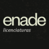 Logo Enade licenciaturas com fundo preto